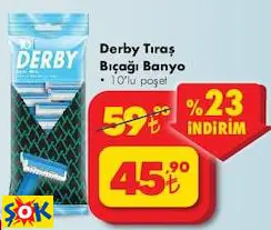 DERBY TIRAŞ BIÇAĞI BANYO